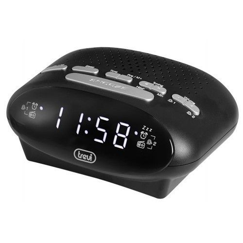 RADIO DESPERTADOR TREVI RC821D BK BLACK